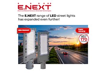 The E.NEXT range of LED street lights has expanded even further! The E.NEXT range of LED street lights has expanded even further!