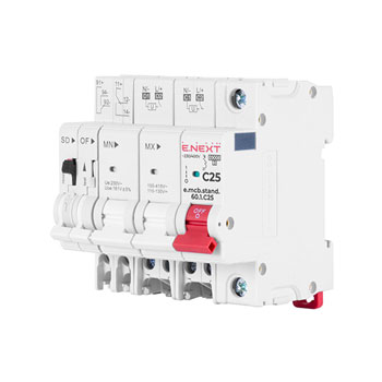 Auxiliary equipment for e.mcb.stand.60 series circuit breakers