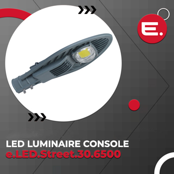 Review. LED luminaire console e.LED.Street.30.6500