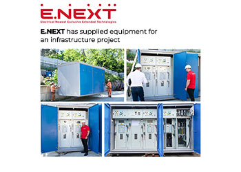 E.NEXT has supplied equipment for an infrastructure project E.NEXT has supplied equipment for an infrastructure project