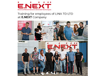 Training for employees of LINA TD LTD at E.NEXT Company