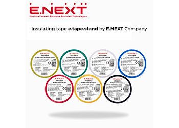 Insulating tape e.tape.stand by E.NEXT Company